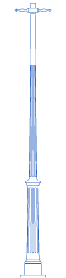 Princeton 13' Cast Pole