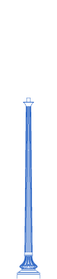 Washington 11' Cast Pole